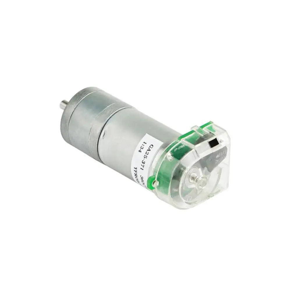 DC Gear Motor With Speed Encoder High Precision Photoelectric Sensor Speed Measuring Encoder Motor