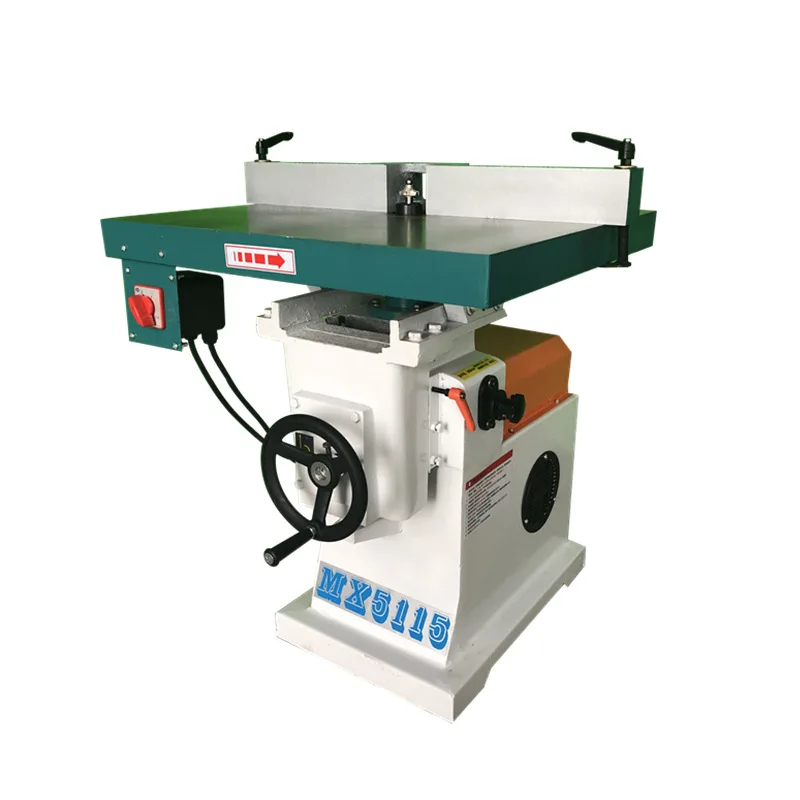 MX5115 Acrylic Woodworking glass trimming machine 220V/380V Edge Trimmer vertical single-axis woodworking milling machine