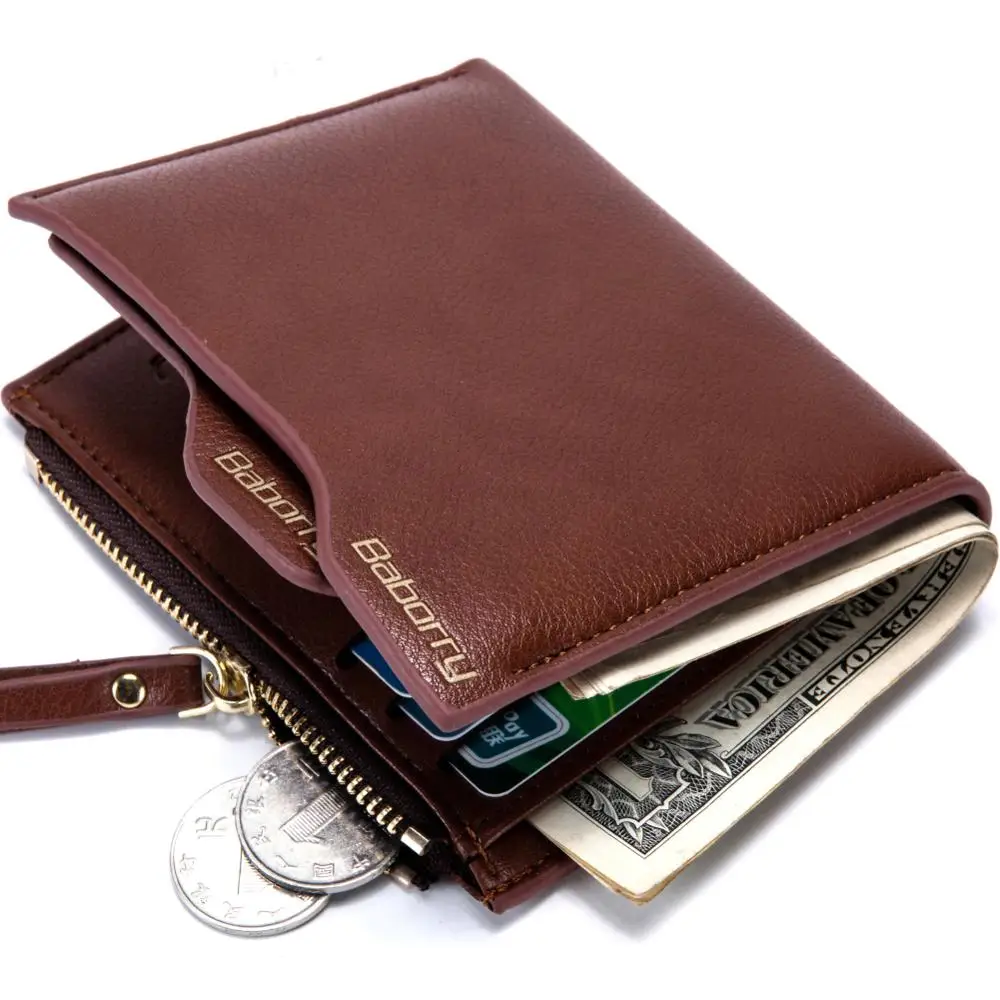 

Baborry Men Business Cash ID Card Holder RFID Blocking Slim Wallet Coin Purse card case credit card wallet rfid wallet