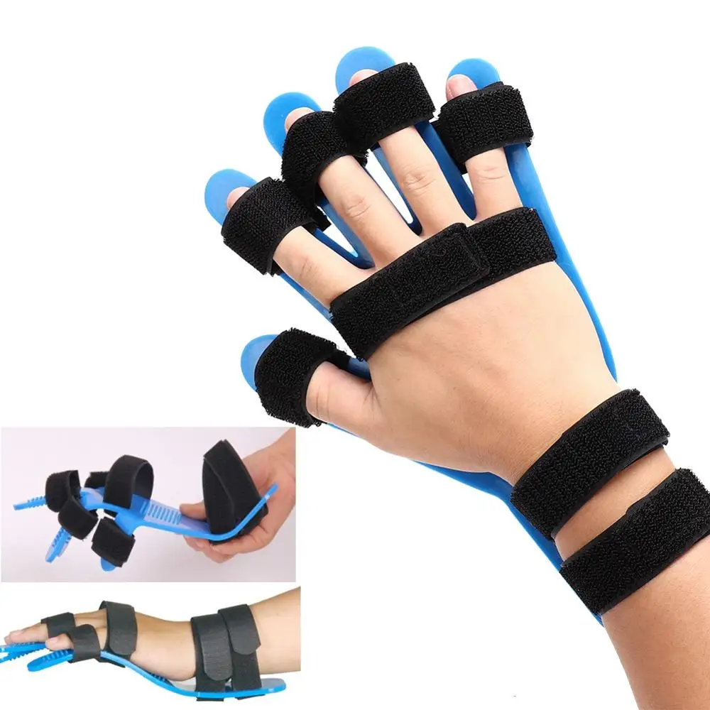 

Finger Splint Universal Positioning Rehabilitation Equipment Orthotics Extended Fingerboard Device Brace Hand Wrist Training 1Pc