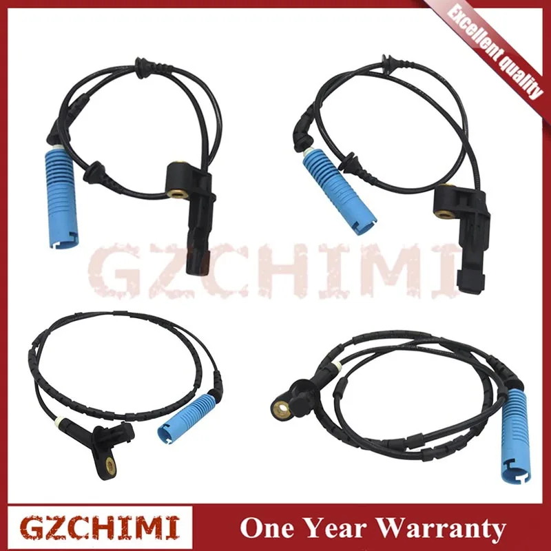 

34526752681 34526752682 34526752683 4Pcs ABS Wheel Speed Sensor Front Rear Left Right For BMW E46 E85 E86 Z4 323i 318i 320i