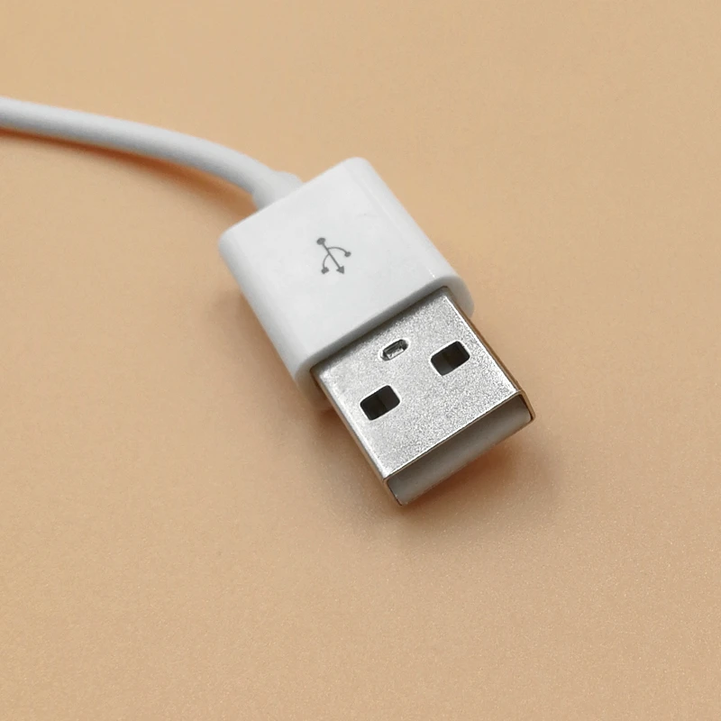 USB do 3.5mm Transfer Adapter Audio kabel 3.5mm złącze USB 2. W wieku 0 kabel do ładowarki Data Sync przewód dla Apple iPod Shuffle 3rd 4th 5th