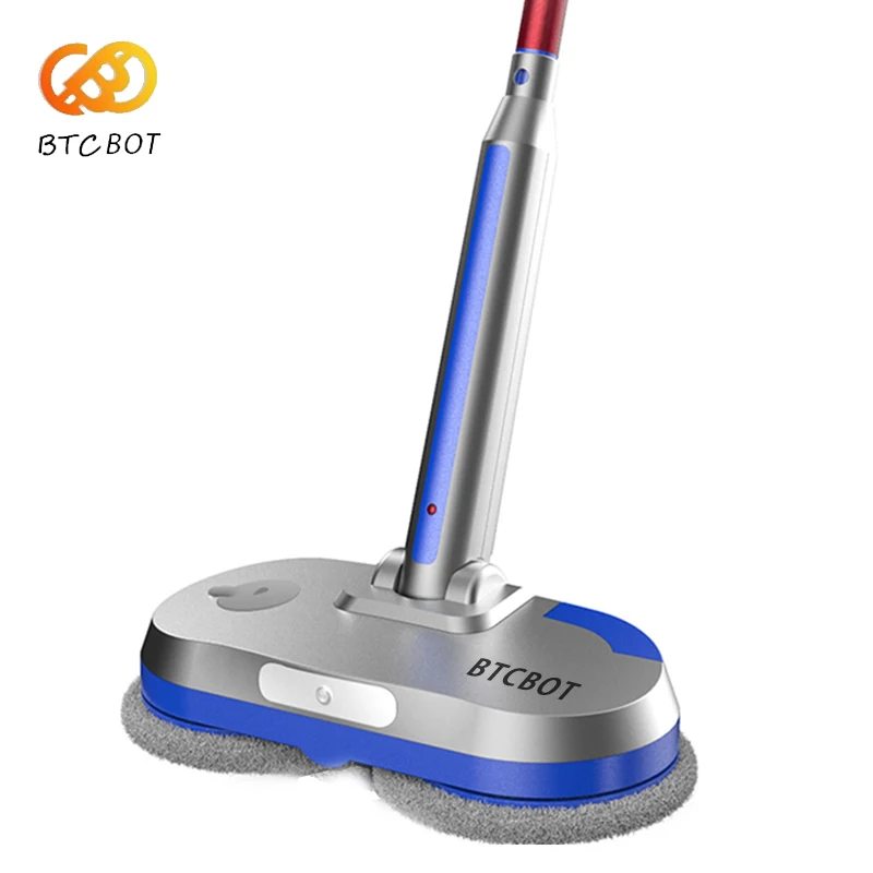 Electric Floor Sweeper Cleaner Vacuum Rechargeable Wireless Hand Push Vacuum Cleaner Household Electric Mop