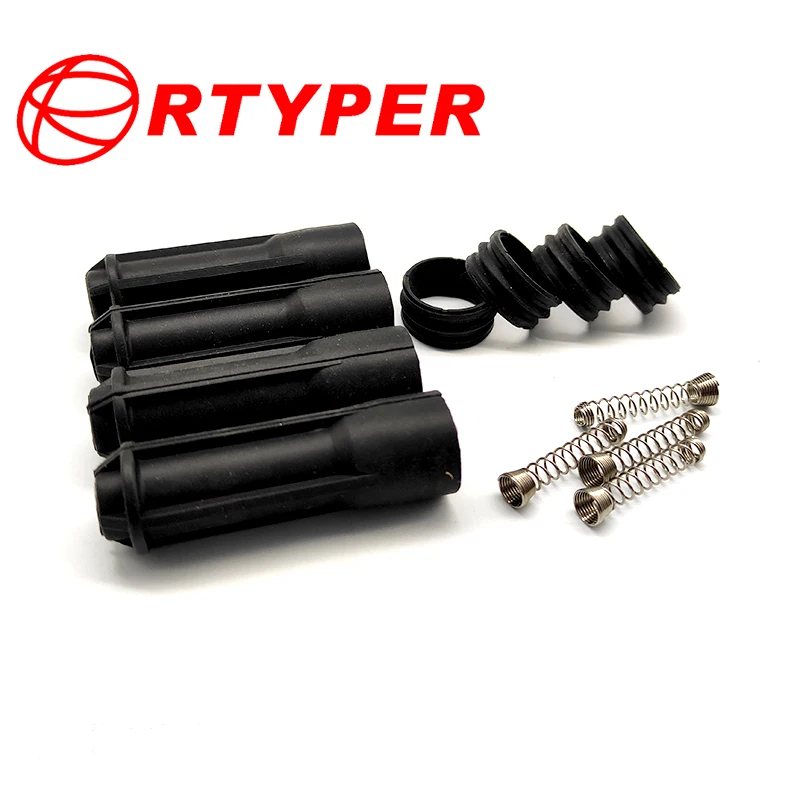 4/8 PCS Ignition Coil Rubber Kit 986221043 For Fiat 500 Bravo Idea Panda Punto Stilo Lancia Musa 1.2 1.4