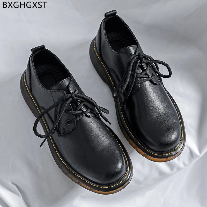 

Leather Shoes Men Classic Italian Black Casual Business Shoes Men Luxury Brand Formal Shoes for Men Office 2023 Chaussure Homme