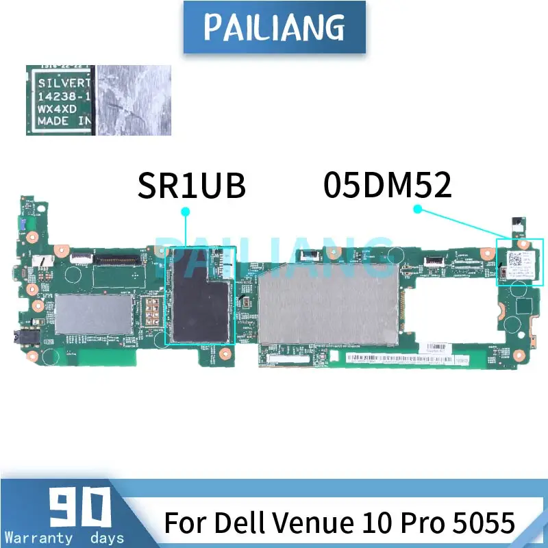 

For Dell Venue 10 Pro 5055 Z3735F Laptop Motherboard 05DM52 14238-1 SR1UB DDR3 Notebook Mainboard