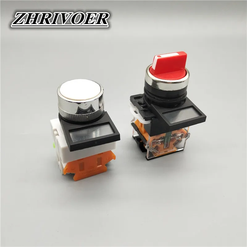 10Pcs 16mm/22mm/30mm Push Button Switch Identification Cards LAY37 LA38 XB2 LA16 Button Switch Accessories