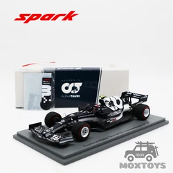 Spark 1:43 2021 F1 AlphaTauri AT02 No.10 P.Gasly Scuderia 3rd Azerbaijan Diecast Model Car