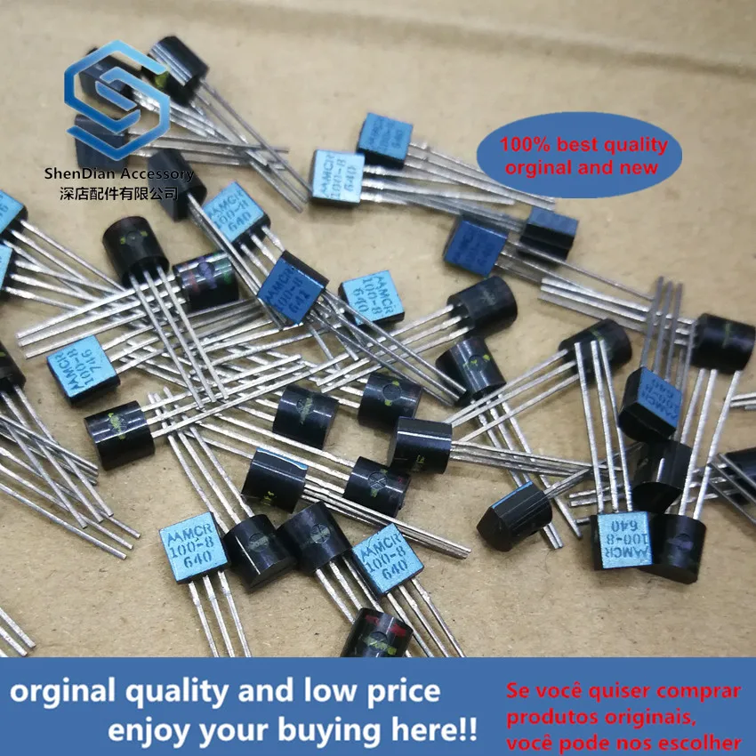 10pcs 100% orginal new MCR100-8 100-8  TO-92 Silicon Controlled Rectifier   real photo