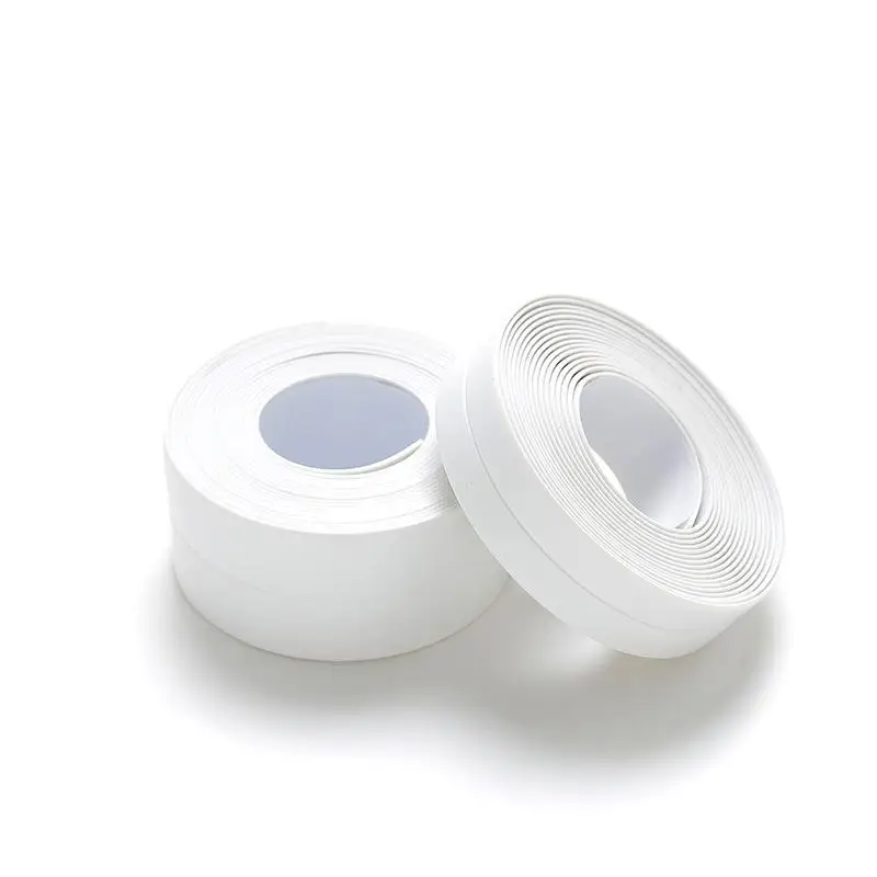 Waterproof Tape Bathroom Shower Sink Bath Sealing Strip Pvc Self Wall Sticker For Bathroom Kitchen Adhesive Tape