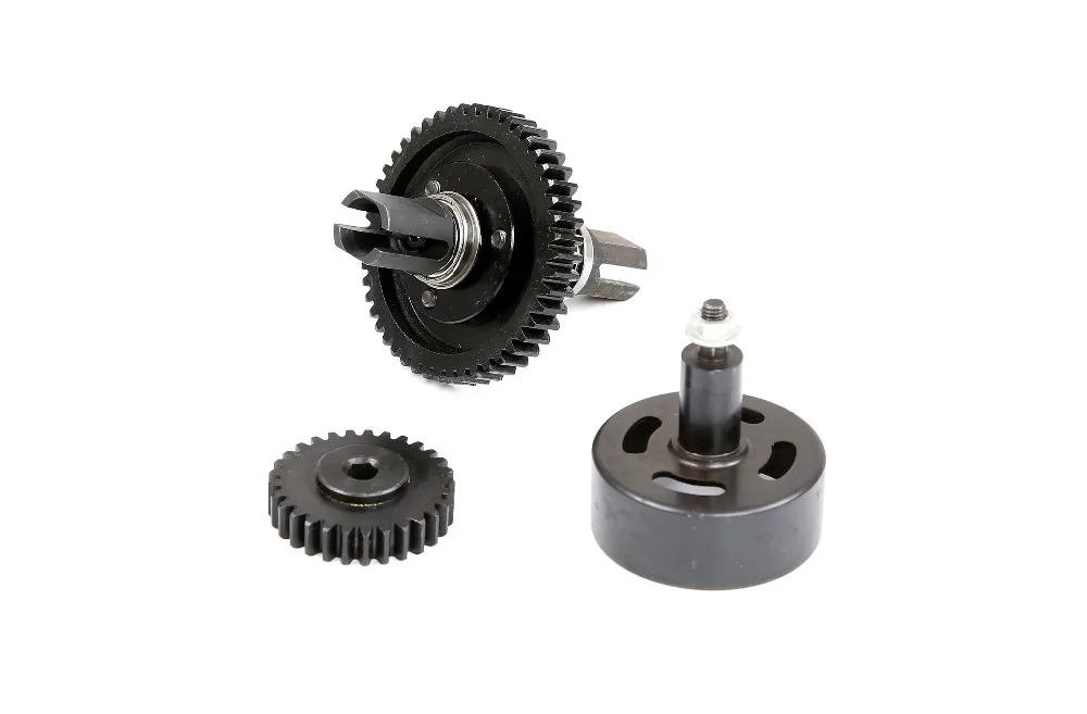 Kim Loại Siêu Tốc Độ 29T 48T Gear Bộ Whit 1 Bộ Lục Giác Chuông Ly HợP Cho 1/5 Losi 5ive-t rofun Rovan LT KM X2 Rc Xe Đồ Chơi Phần