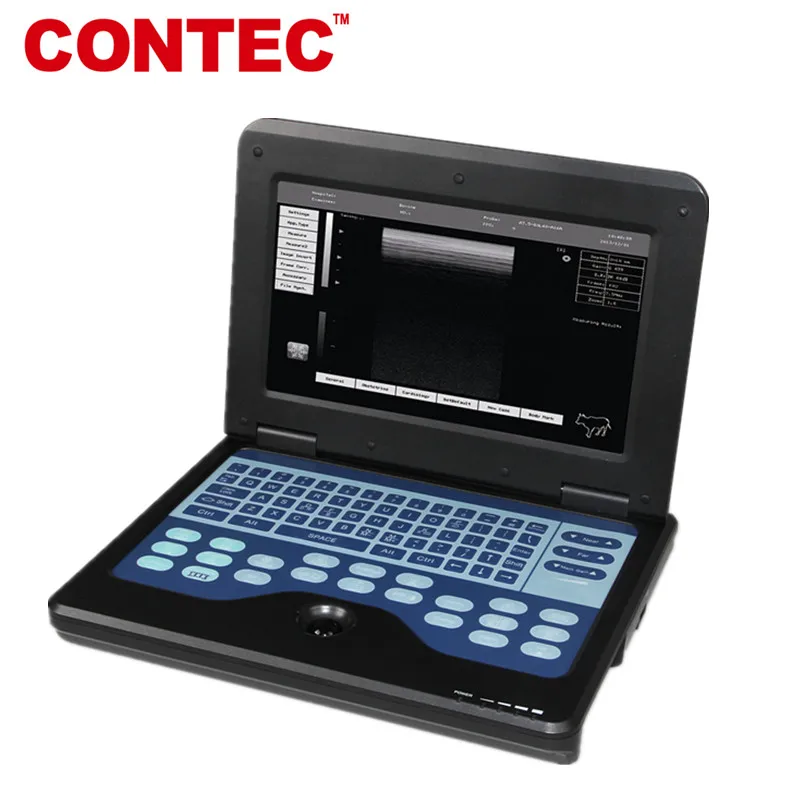 Veterinary B-Ultrasound Scanner CONTEC CMS600P2-VET Laptop small animals 3.5mhz convex probe+bag