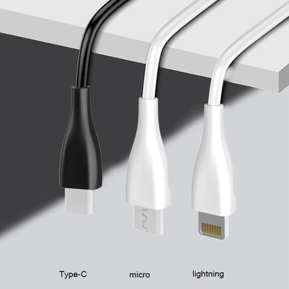 

USB Cable Fast Charging 2.4A USB Type C Cable Charger Micro USB Cable Mobile Phone Cable USB Cord For Iphone