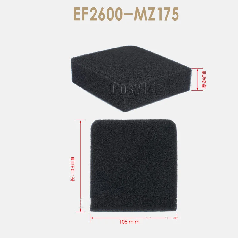 عنصر فلتر الهواء الإسفنج الأساسية لياماها MZ175/MZ360 EF2600/EF6600 والمزيد من جزء مولد نظافة رغوة الداخلية