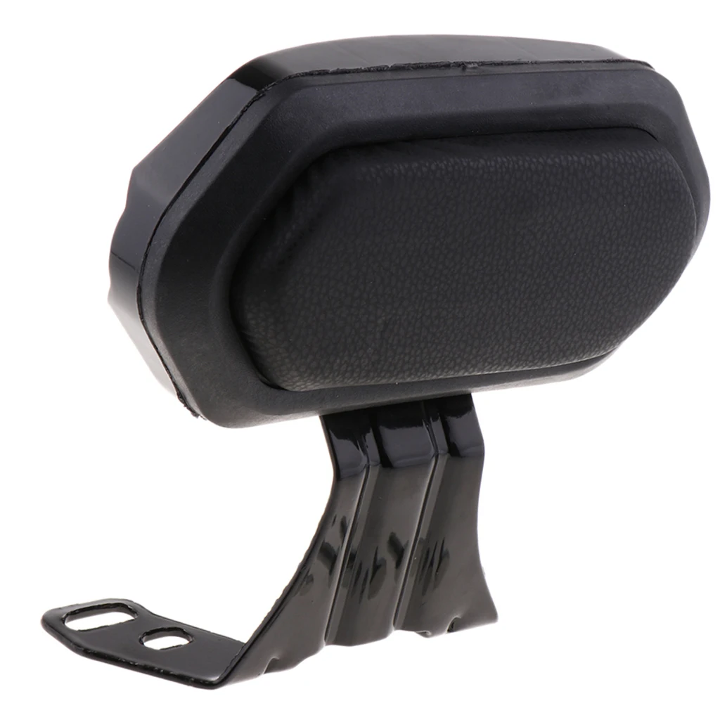 Motorbike Universal Sissy Bar Rear Passenger Back Rest Backrest Pad Cushion