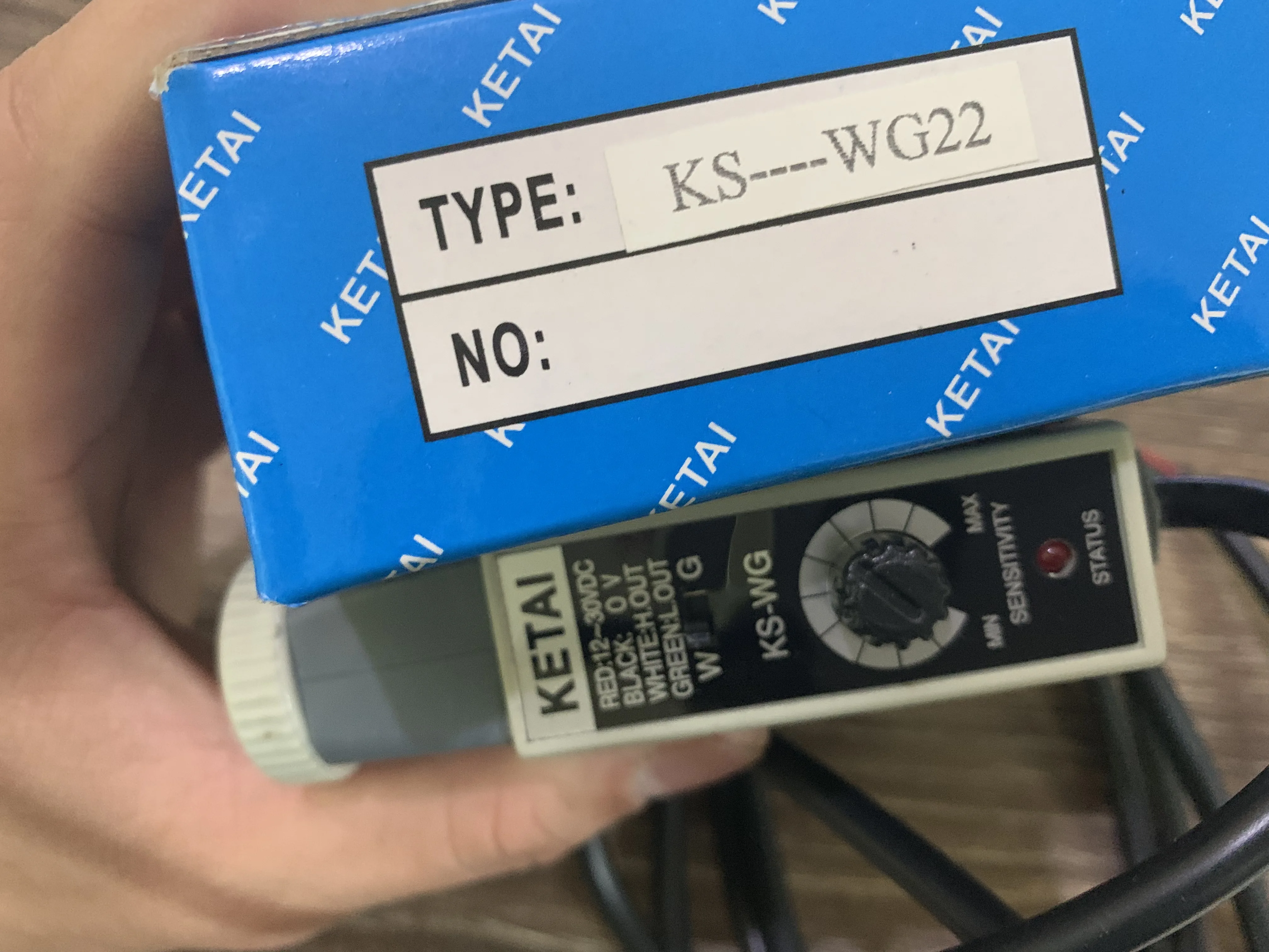 KETAI  sensors  new version KS-WG   KS-WG22    color photoelectric switch Making electromechanical 12-30VDC