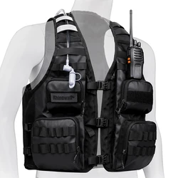 Chaleco de Moto para hombre, chaqueta de motocicleta transpirable, trabajo nocturno, chaqueta de seguridad reflectante de alta visibilidad con bolsa de agua