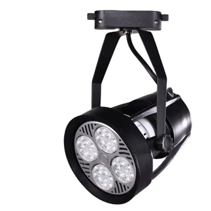 Luz LED de pista con Par30, 30w, 40w, 45w, 50W, 220v, 110v, lámpara e27 para iluminación interior, tienda de ropa, restaurante, comedor