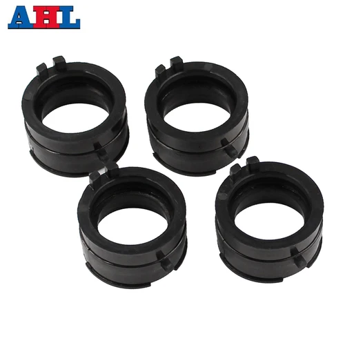 Colector de admisión de carburador de motocicleta AHL para Honda CBR400 NC23 NC29 CB-1 CB400F CBR 400 CB 400F 16213-KY2-010 16212-KAF-000