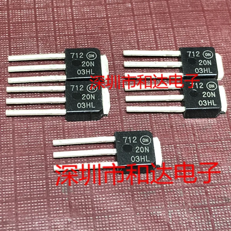 5pcs MTD20N03HL 20N03HL TO-251