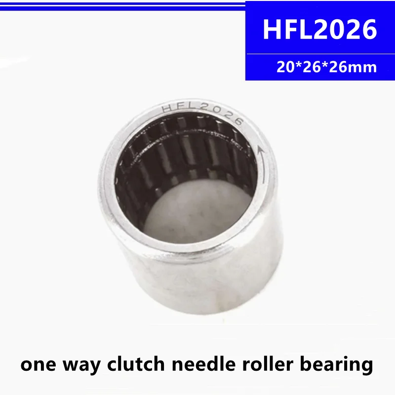 10pcs/50pcs HFL2026 20*26*26mm One Way Clutch Needle Roller Bearing 20x26x26mm Drawn Cup Shaft High Quality