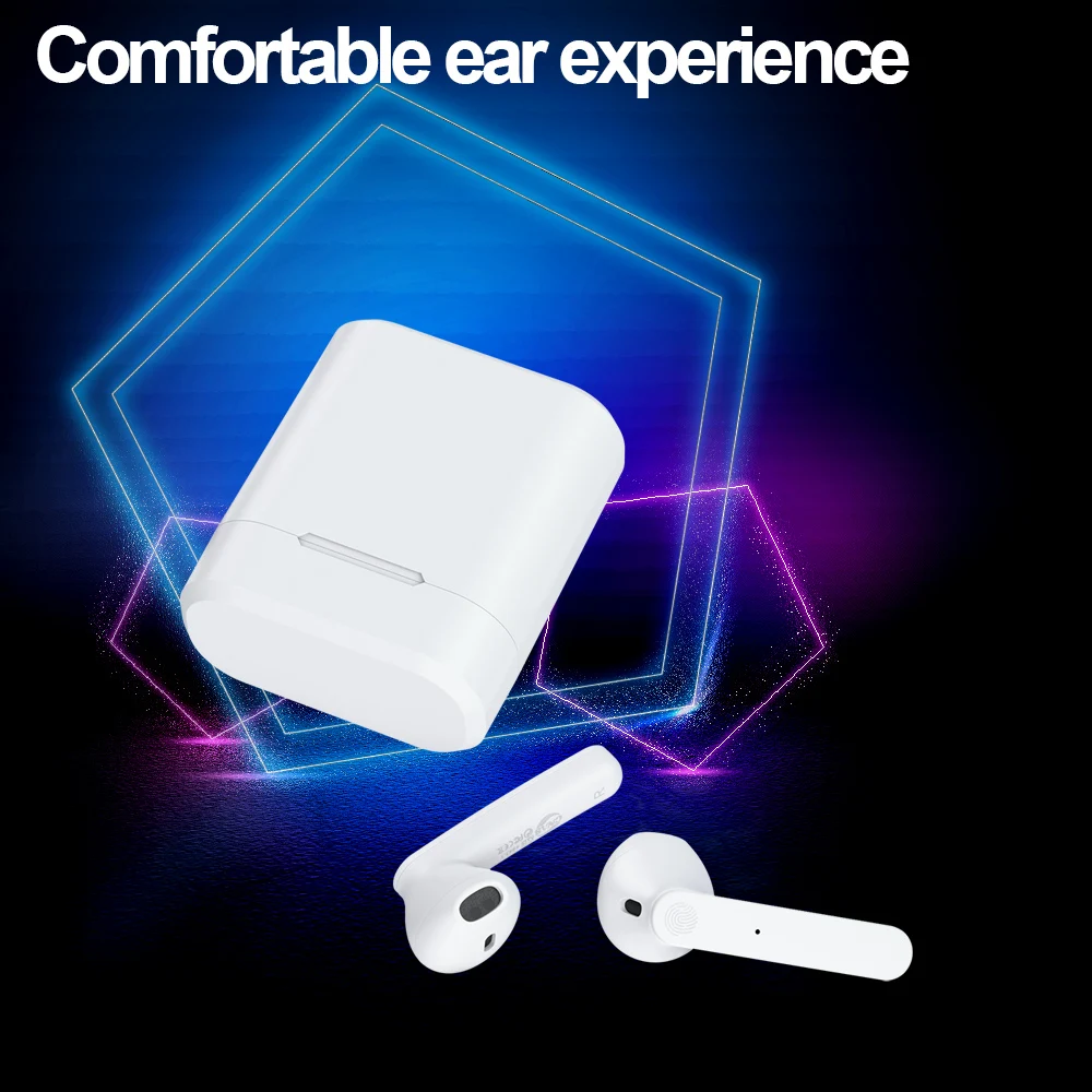 Cuffie Wireless Hello1 Bluetooth 5.0 auricolare TWS HIFI Mini In-Ear sport cuffie da corsa supporto telefoni iOS/Android chiamata HD