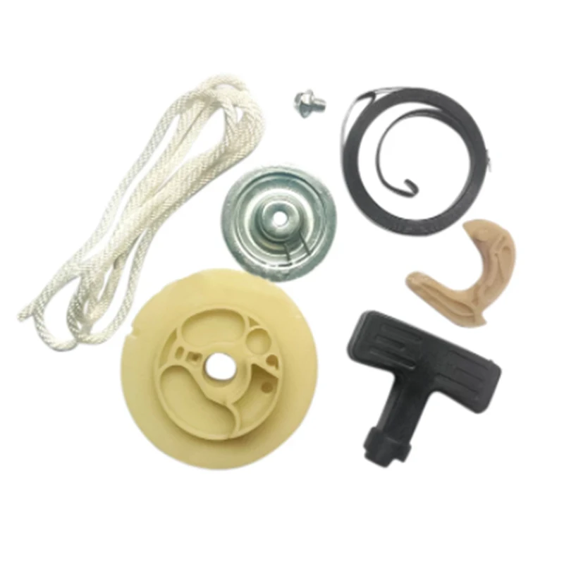 Gasoline generator parts 800W ET950 ET650 starter repair spare parts bag Rope Handle Pawl Plate Set