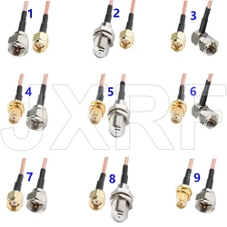 SMA to F Extension Cord SMA Male Female to F Male Female RG316 Adapter Coaxial Pigtail Cable