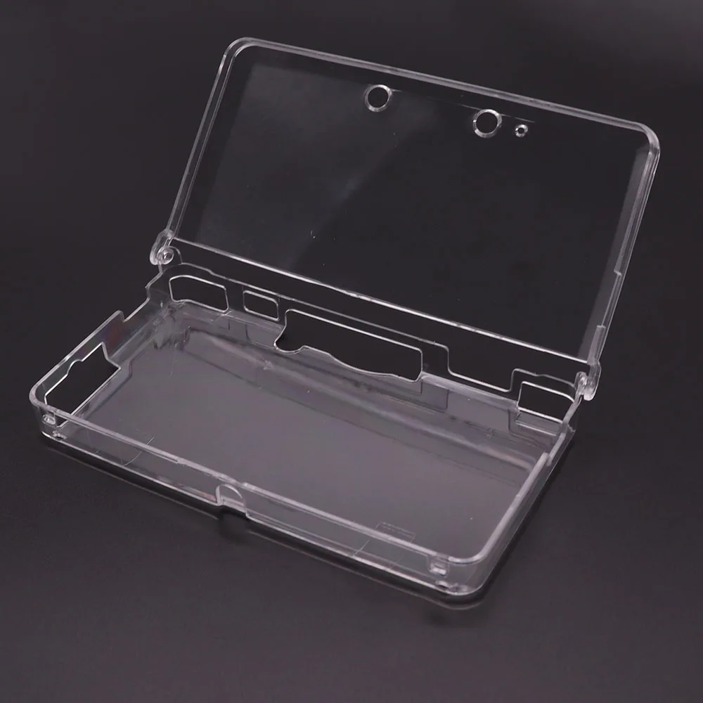 Lightweight Rigid Plastic Clear Crystal Protective Hard Shell Skin Case Cover For Nintendo 3DS Game Console