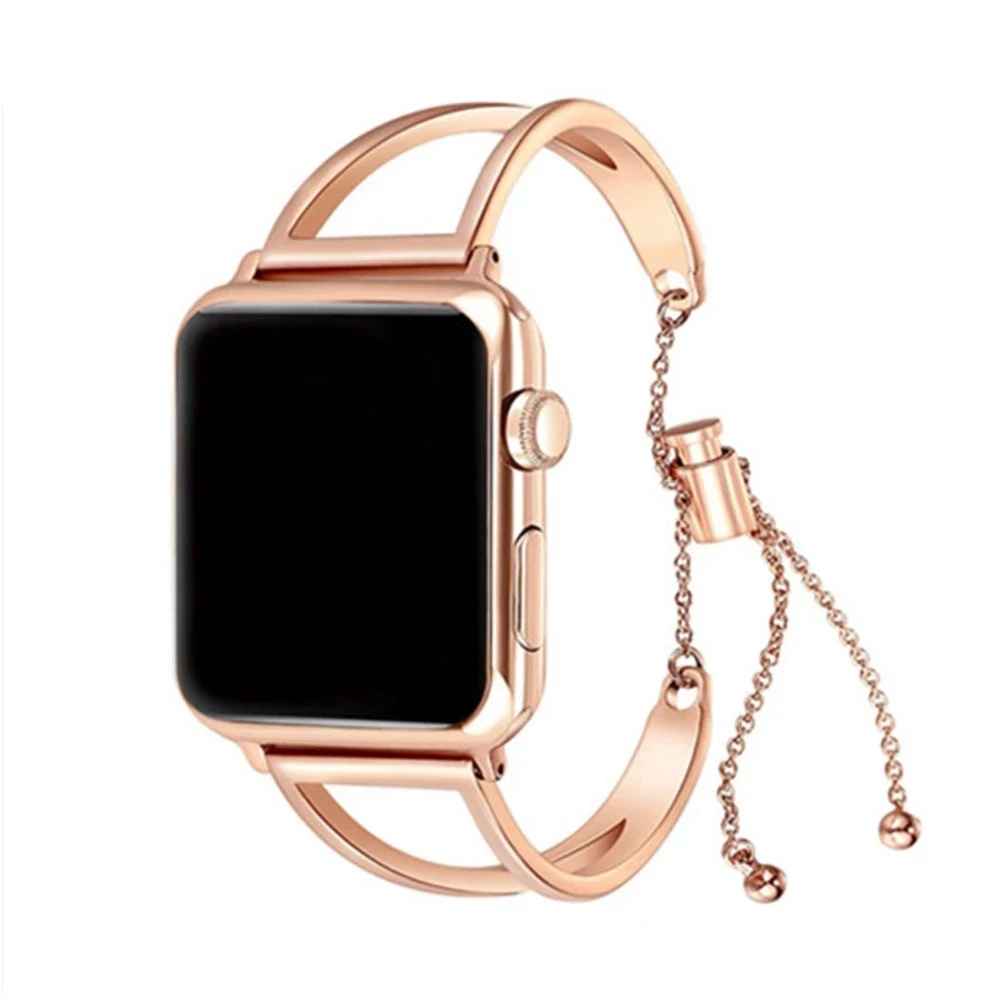 

Strap For Apple Watch 45mm 44mm 42mm Band iWatch 8/7/SE/6/5/4/3 Stainless Steel Fashion Design Metal 42mm 40mm 38mm Bracelet