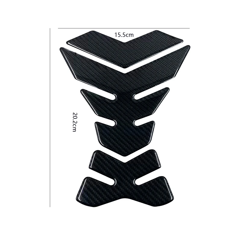 3D Carbon Fiber Motorcycle Fuel Tank Pad Cover Protector Decal Stickers For Aprilia