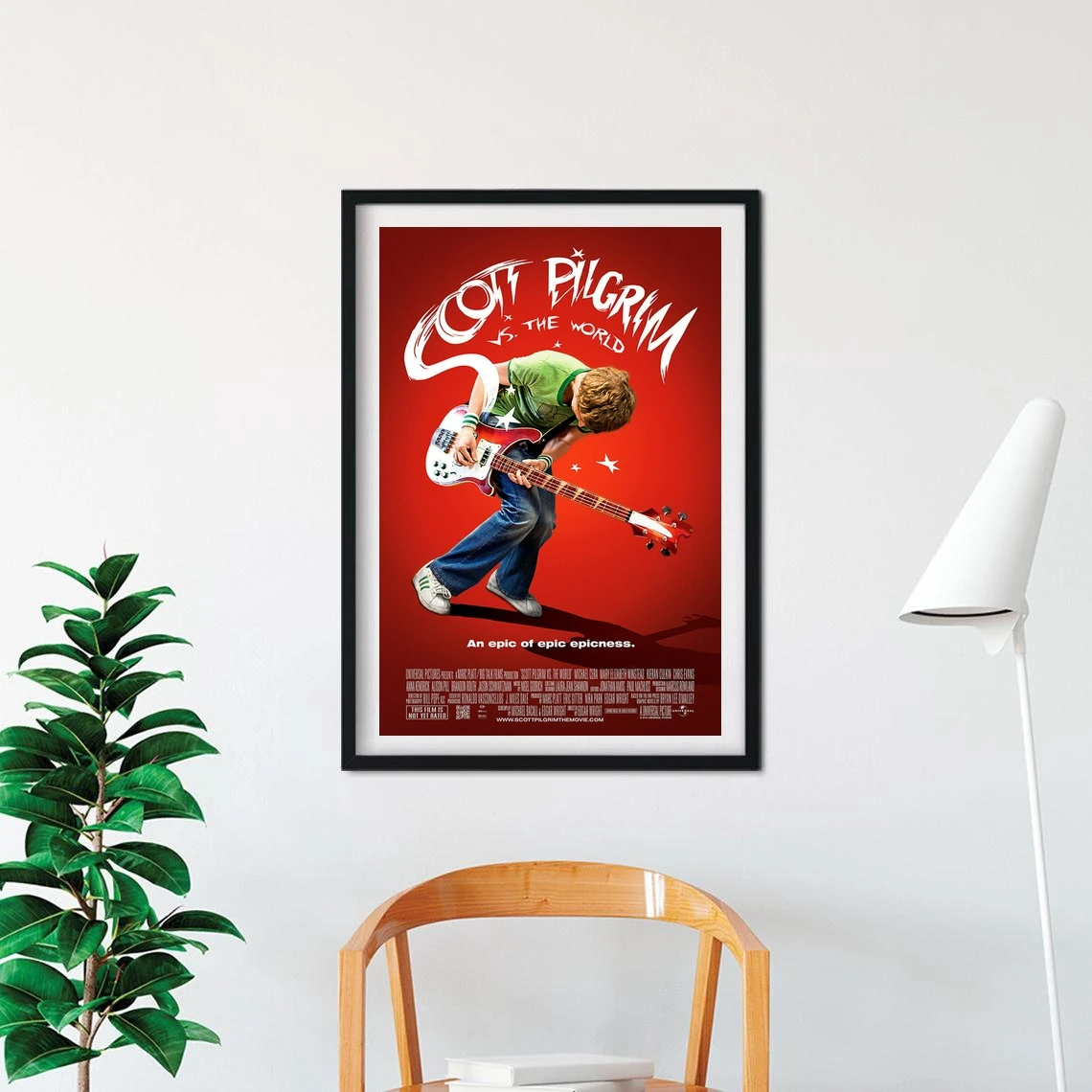 Scott Pilgrim Movie Poster Canvas Art Print Wall Painting Home Decoration (No Frame)