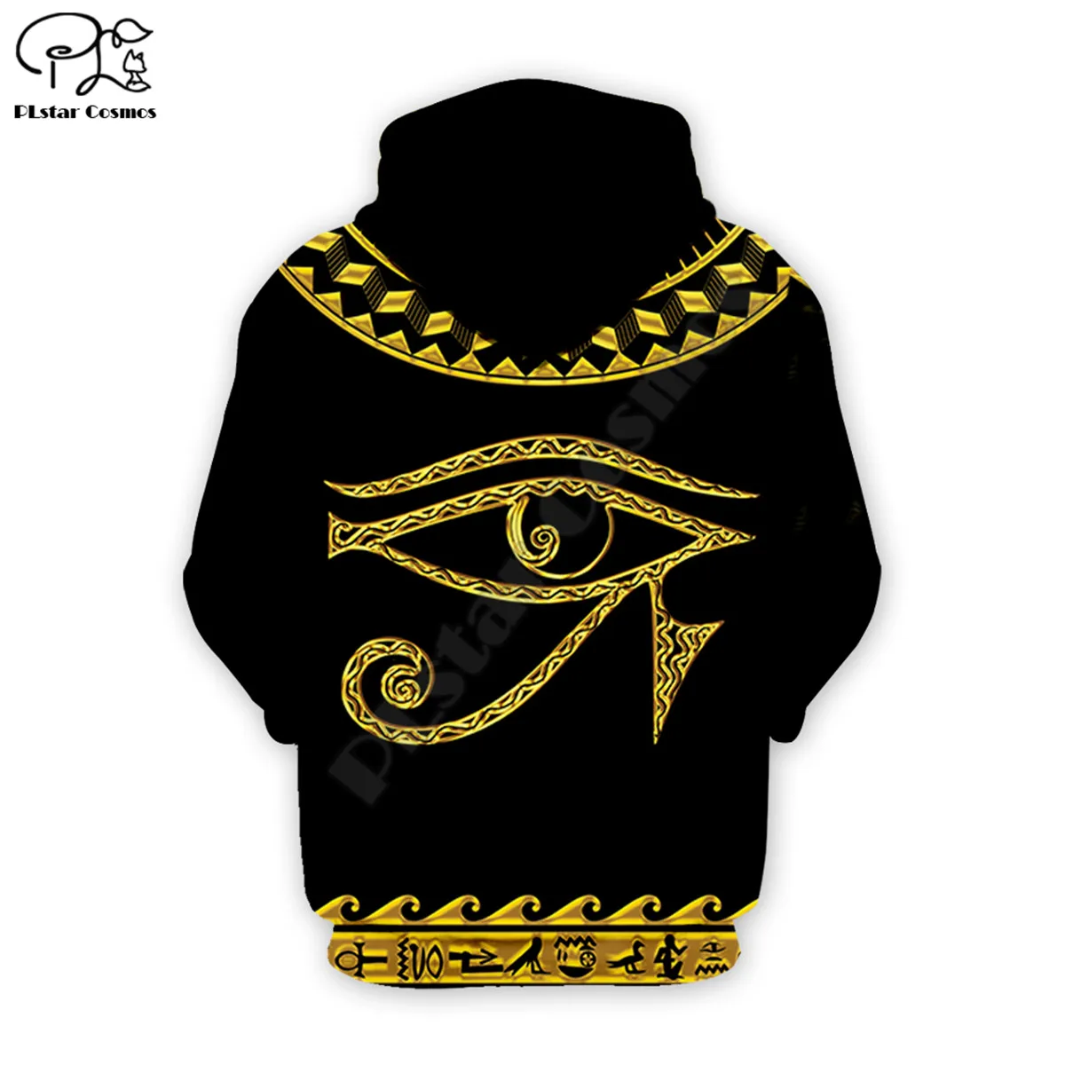 Eye of Pharaoh 3d all over Printed hoodies Harajuku Fashion Casual Hooded Sweatshirt zip hoodies women for men dropshipping