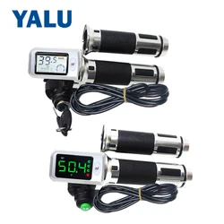 36V 48V 60V Waterproof LCD Display Speed Electric Scooter Digital Twist Throttle Hall Speedometer Show Ebike Three Speed mileag