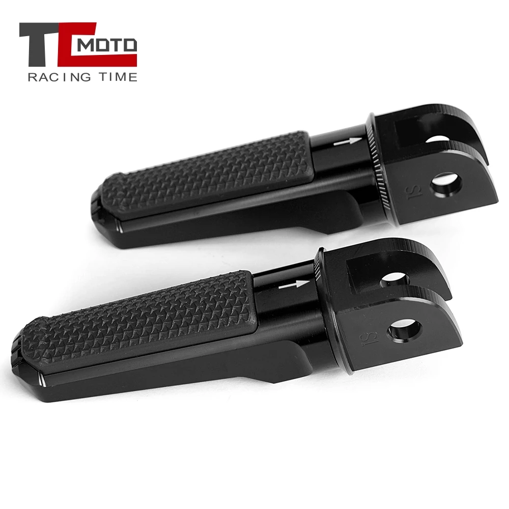 Front Foot Pegs Pedals Footrest for Suzuki GSR750 GSR600 GSXR600 GSXR750 GSXR1000 GSXR125 SV650 B-king VSTROM DL250 V-Strom