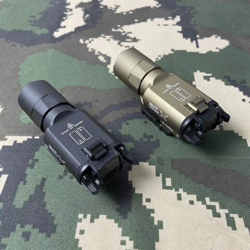 Baru Taktis X300 Ultra Pistol X300U 500 Lumen Keluaran Senjata Cahaya Lanterna Senter Glock 1911 Berburu Cahaya