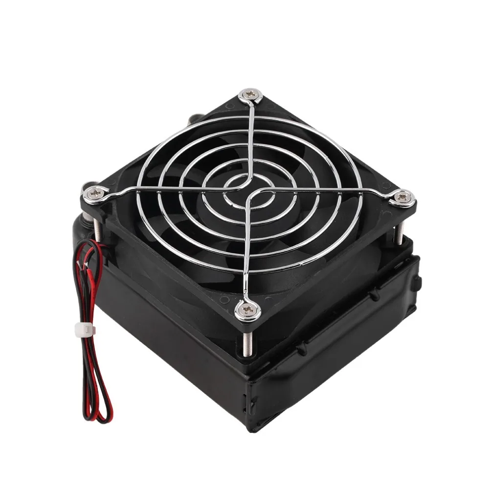 

Aluminum 80mm Water Cooling cooled Row Heat Exchanger Radiator+Fan for CPU PC High Quality and Hot Sale