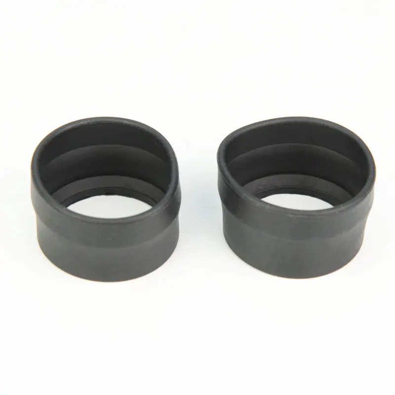 2pcs 33-38mm High Elasticity Rubber Eyepiece Eyecup Guard for 33-39mm Stereo Microscope Lens