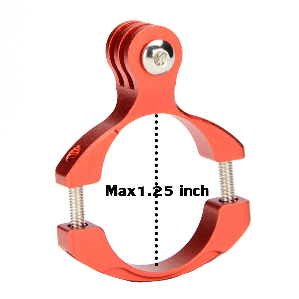 Алюминиевый держатель Glorystar CNC на руль мотоцикла для экшн-Камеры GoPro Hero 8 7 6 5 4 3 Xiaomi Yi SJ4000