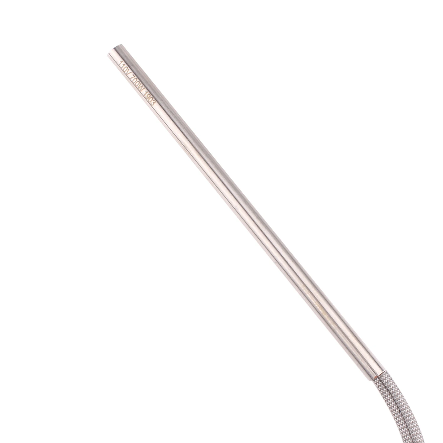 DERNORD Widerstand Element für Form 110v 700w 9x190mm SUS304 Elektrische Rohr Heizung Element 3d Drucker heizung Patrone