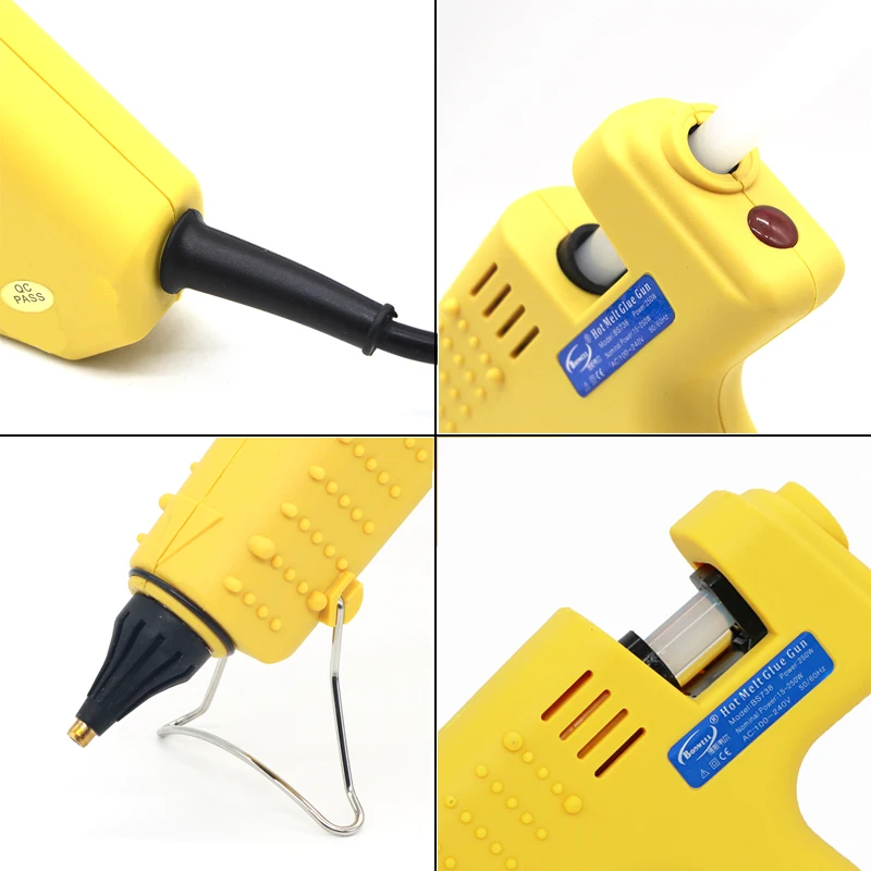 Hot Melt Glue Gun 250W Industrial Hot Gun Professional Constant Temperature Glue Gun for 11mm Glue Stick Heating Repair Tool