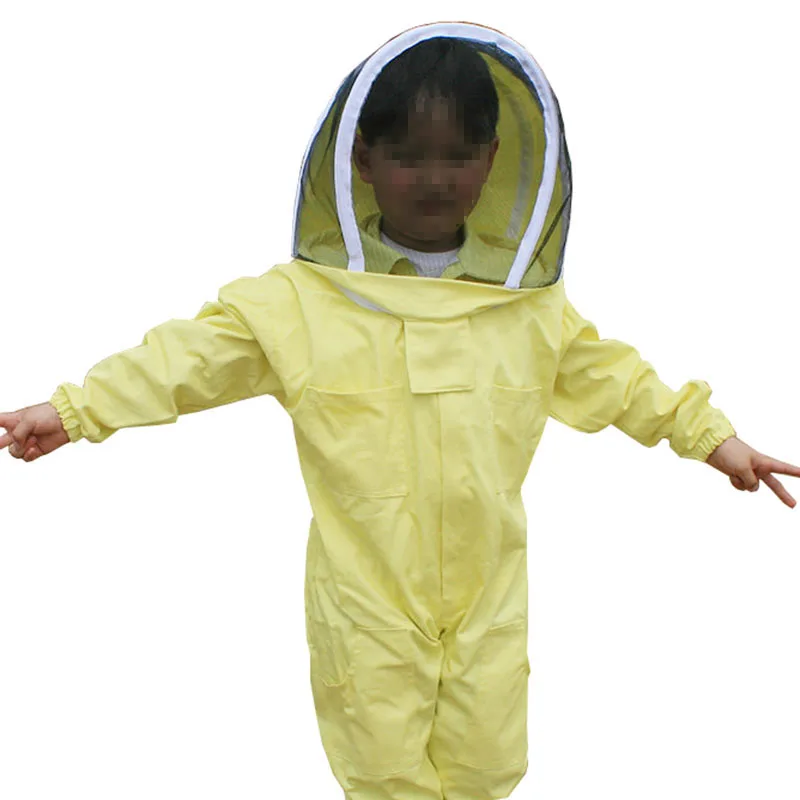 Anti Bee Kleding Kinderen Speciale Anti Bee Kleding Kinderen Een Stuk Anti Bee Kleding Bijenteelt Gereedschappen Anti Bee pak