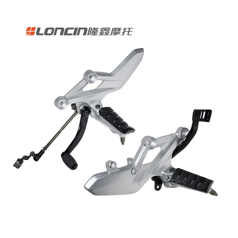 Motorcycle Gp250 Lx250gs-2 Sports Car Left Shift Pedal Right Brake Pedal Main Foot Rest Apply for Loncin