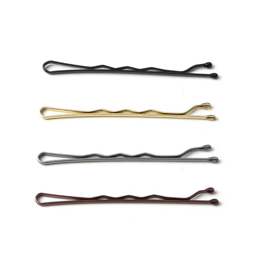 Metal Hair Clips for Wedding Women, Hairpins, Barrette, Curly, Wavy Grips, Bobby Pins, Hair Styling Acessórios, 150Pcs, Box