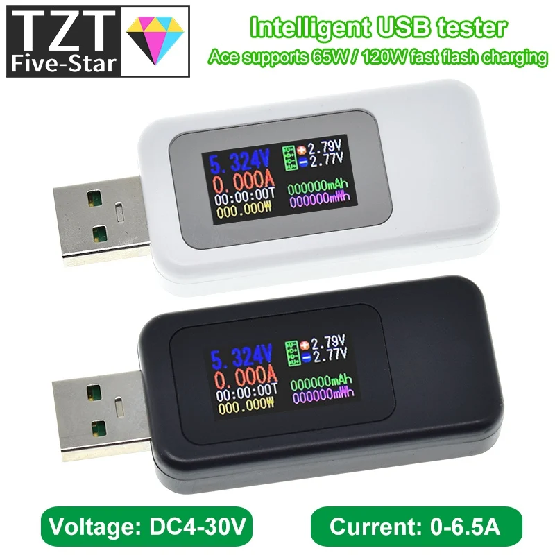 10-in-1-USB-Tester DC Digital Voltmeter Amperimetro Strom Spannung Meter Amp Volt Amperemeter Detektor Power Bank Ladegerät Anzeige – Detail 15