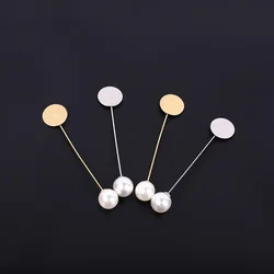 10pcs/ DIY Handmade Lapel Dress Jewelry Findings Brooches Accessories