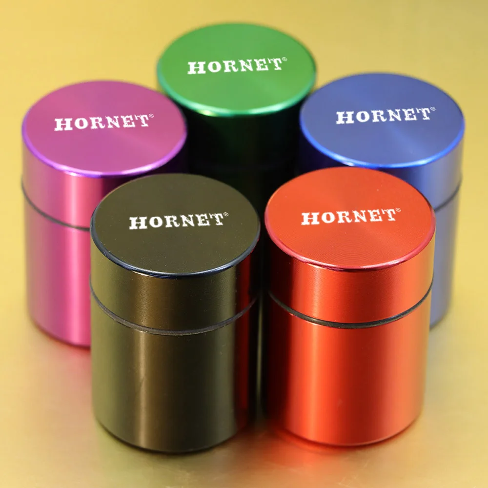 HORNET Aircraft Aluminum Airtight Stash Jar 1.3 Inches Multi-Use Vacuum Seal Portable Storage Container