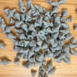 Shower Head Accessories Silicone Nail Tips Water Sprinkler Top Spray Accessories Parts Silicone Dispensing Granules 100pcs/lot