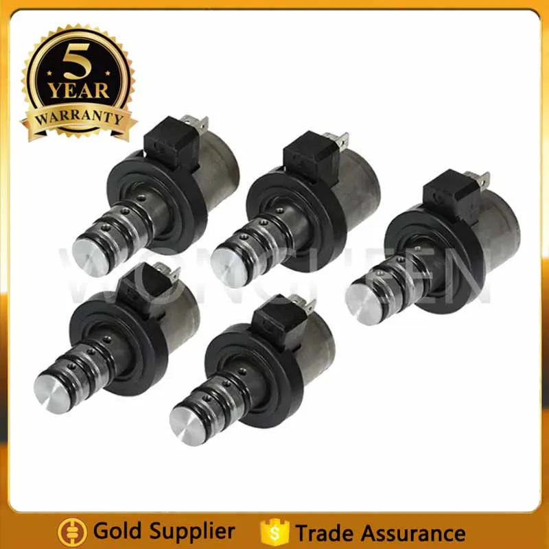 

5Pcs MD758981 Top Transmission Shift EPC Solenoid Valve For Mitsubishi Hyundai Kia Model F4A41 F4A42 F4A51 F5A51 V4A51 R4A51