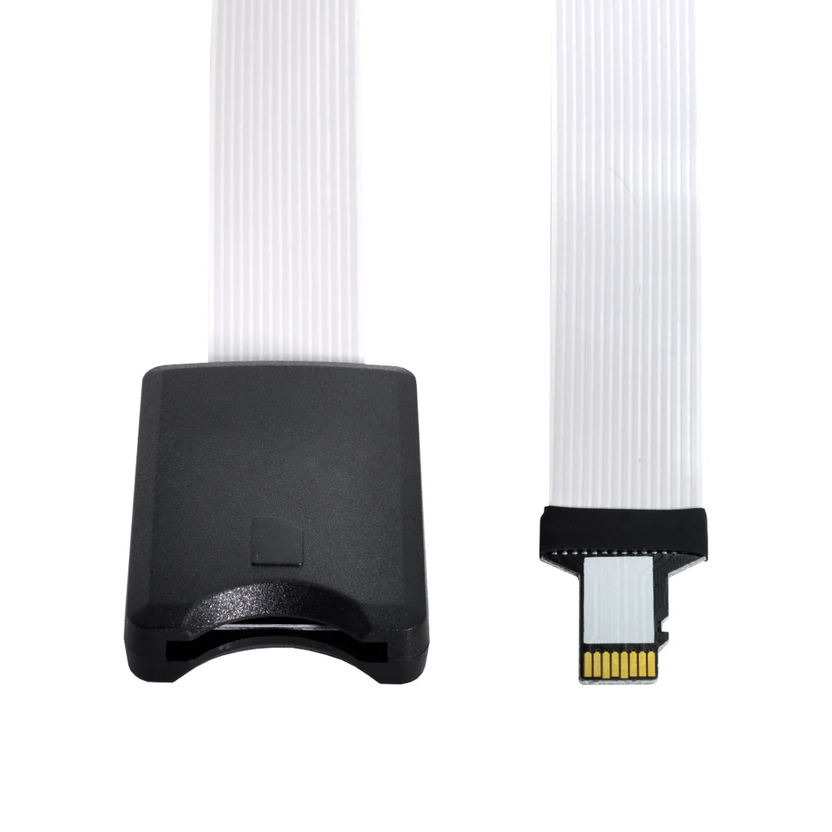 

Chenyang Micro-SD TF Memory Card Kit Male to SD Female Extension Soft Flat FPC Cable Extender 25cm